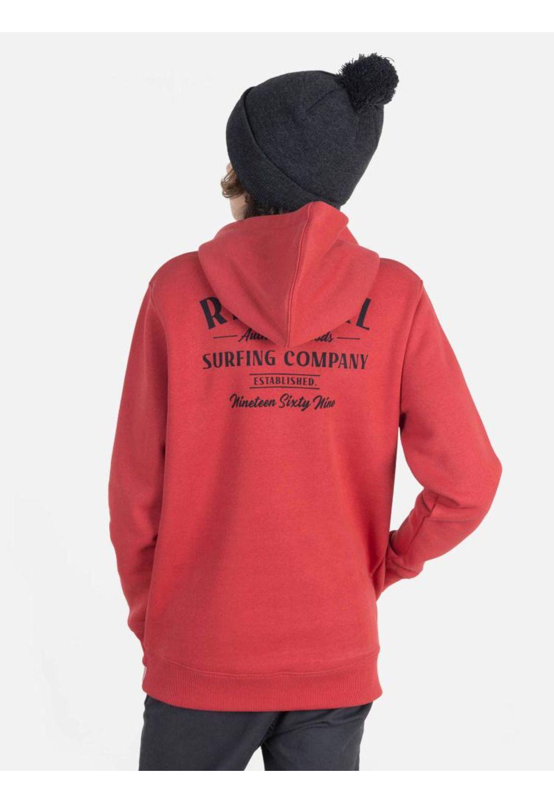 Poleron CLASSICCAN Rojo Juvenil Rip Curl-1