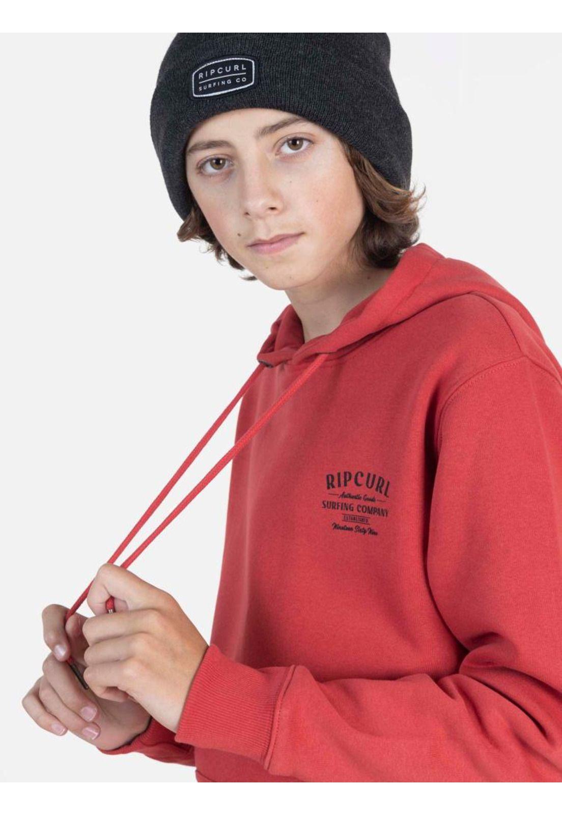 Poleron CLASSICCAN Rojo Juvenil Rip Curl-4