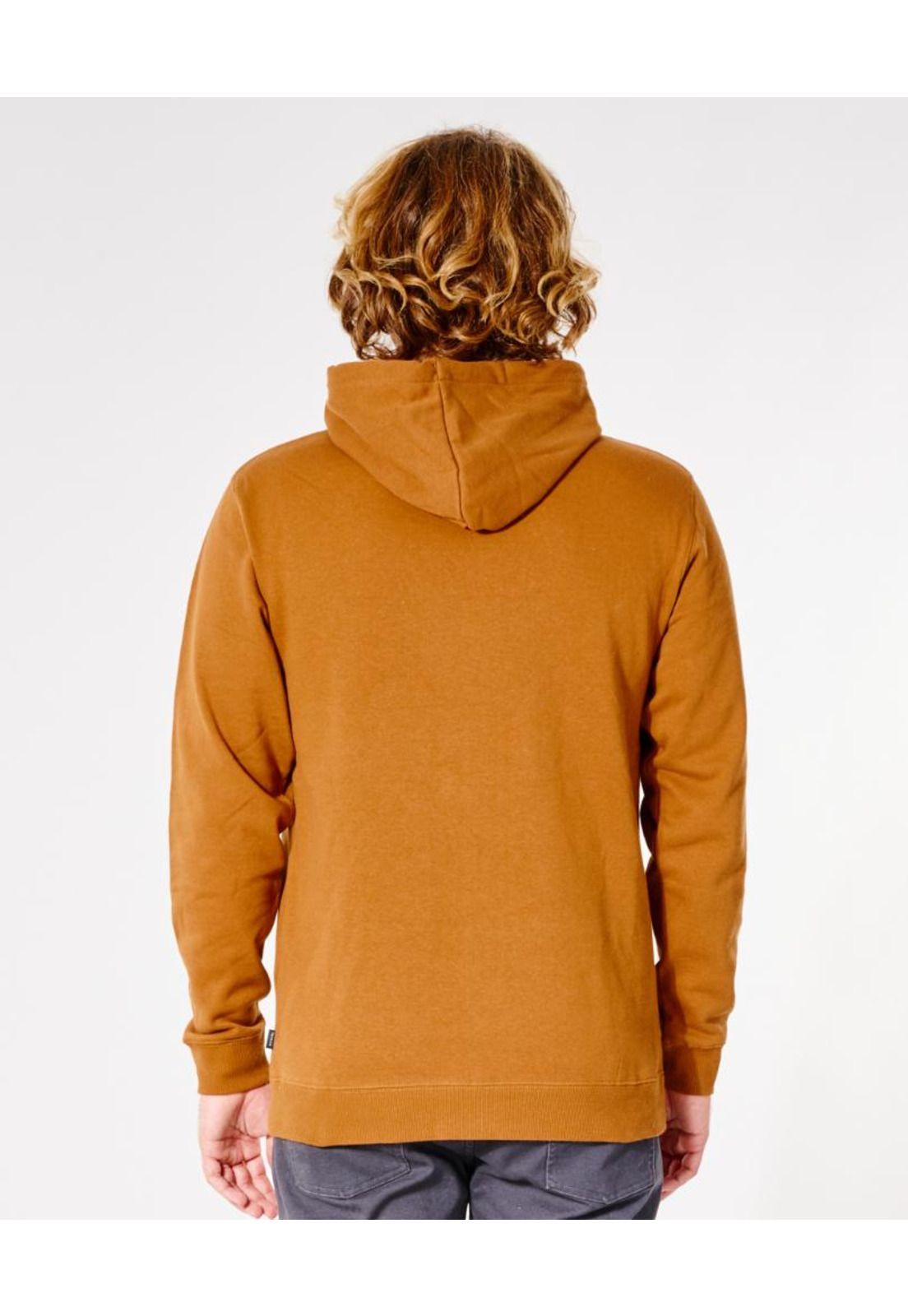 Poleron Hombre STAPLER HOOD Amarillo Rip Curl-1