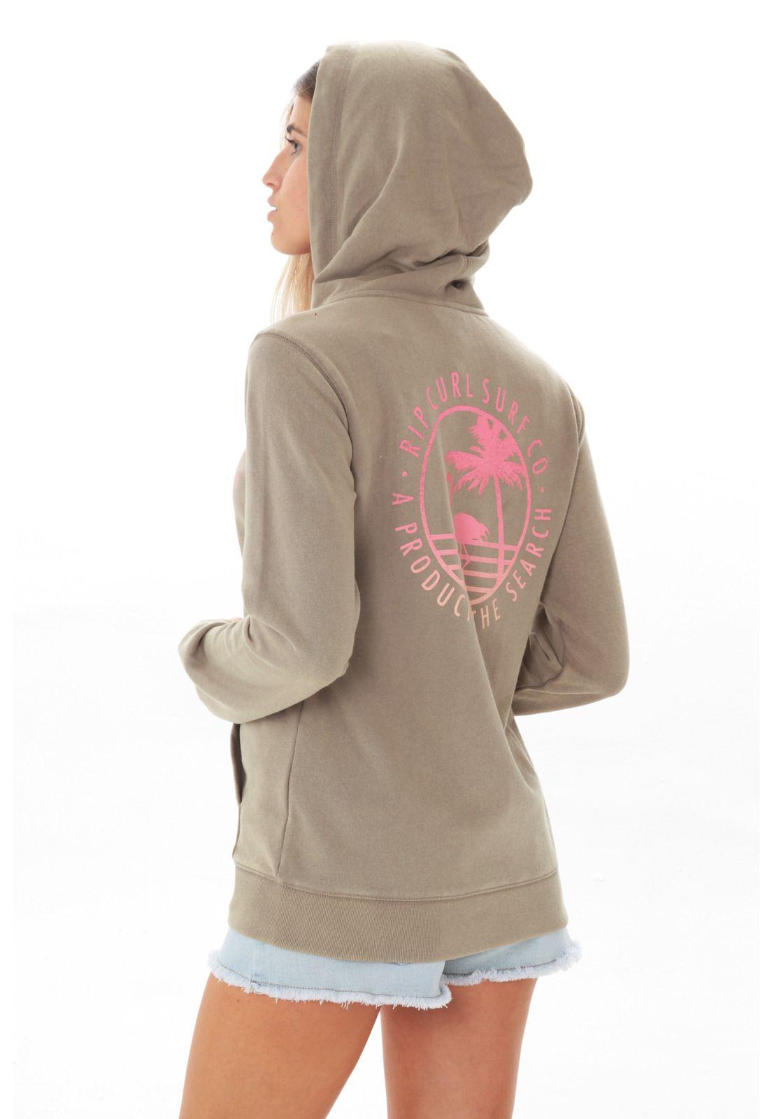 Poleron Mujer Verde 6O184-WV21 Rip Curl-1