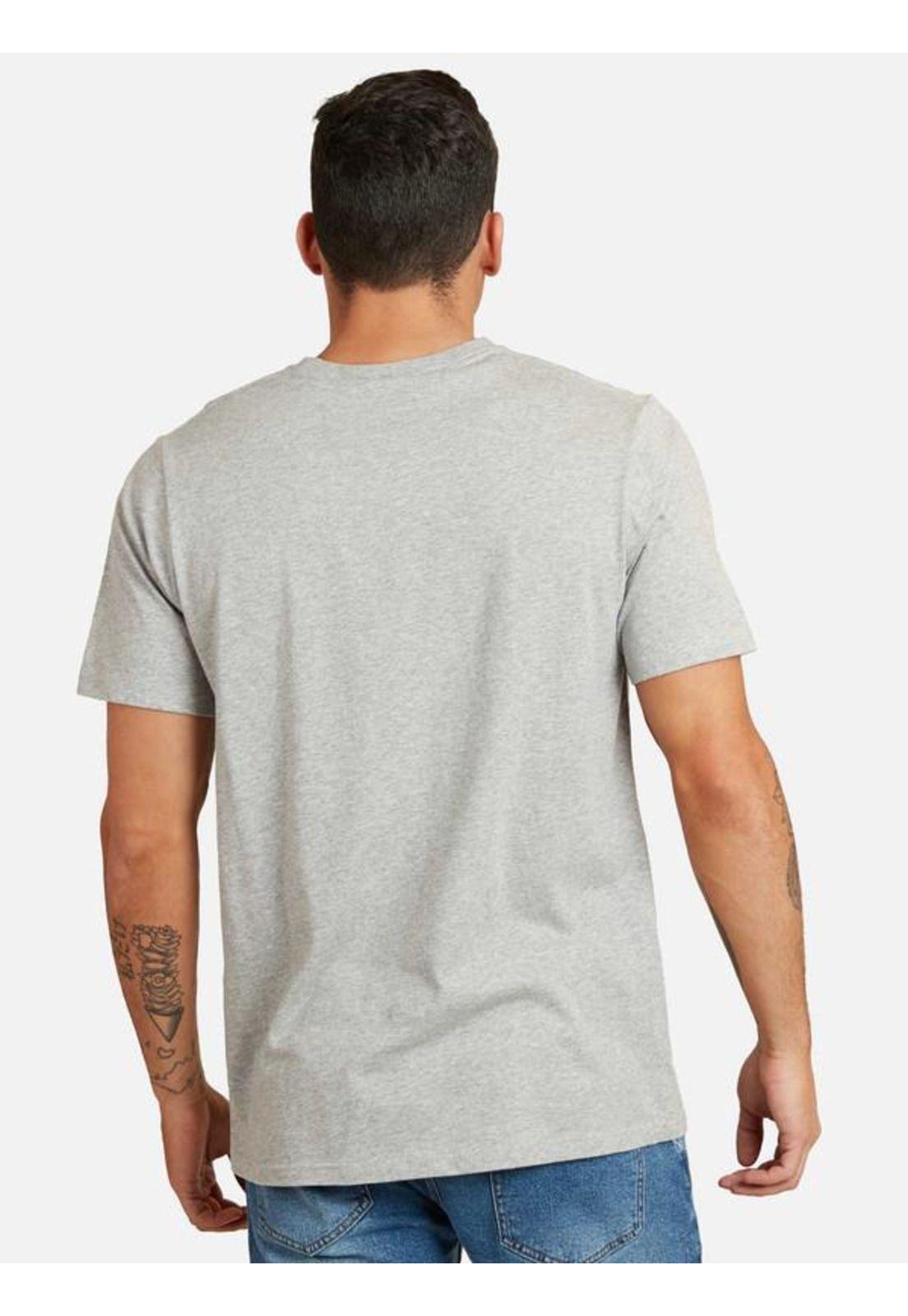 Polera Clif Drop Gris Mezcla Hombre Ripcurl-1