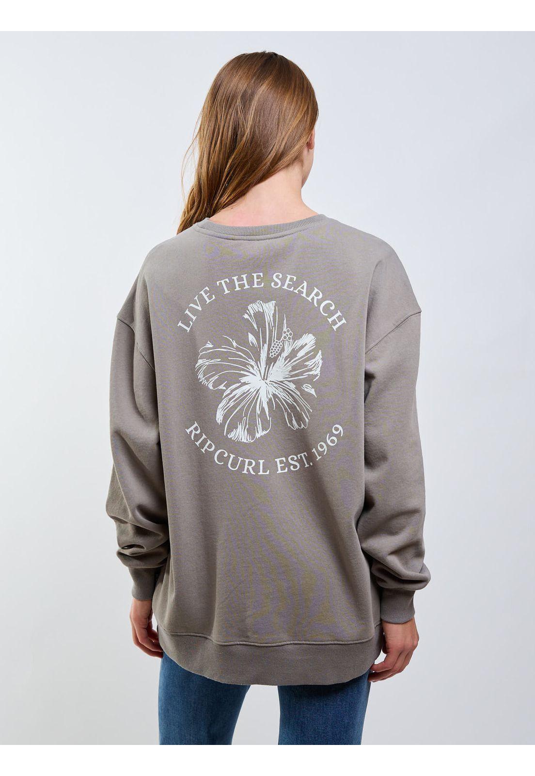 Poleron CR Pulse Verde Mujer Rip Curl-1