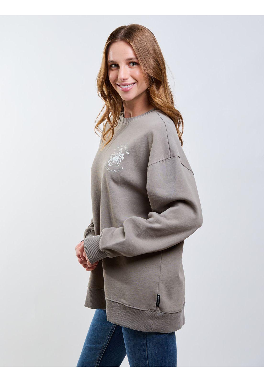 Poleron CR Pulse Verde Mujer Rip Curl-2