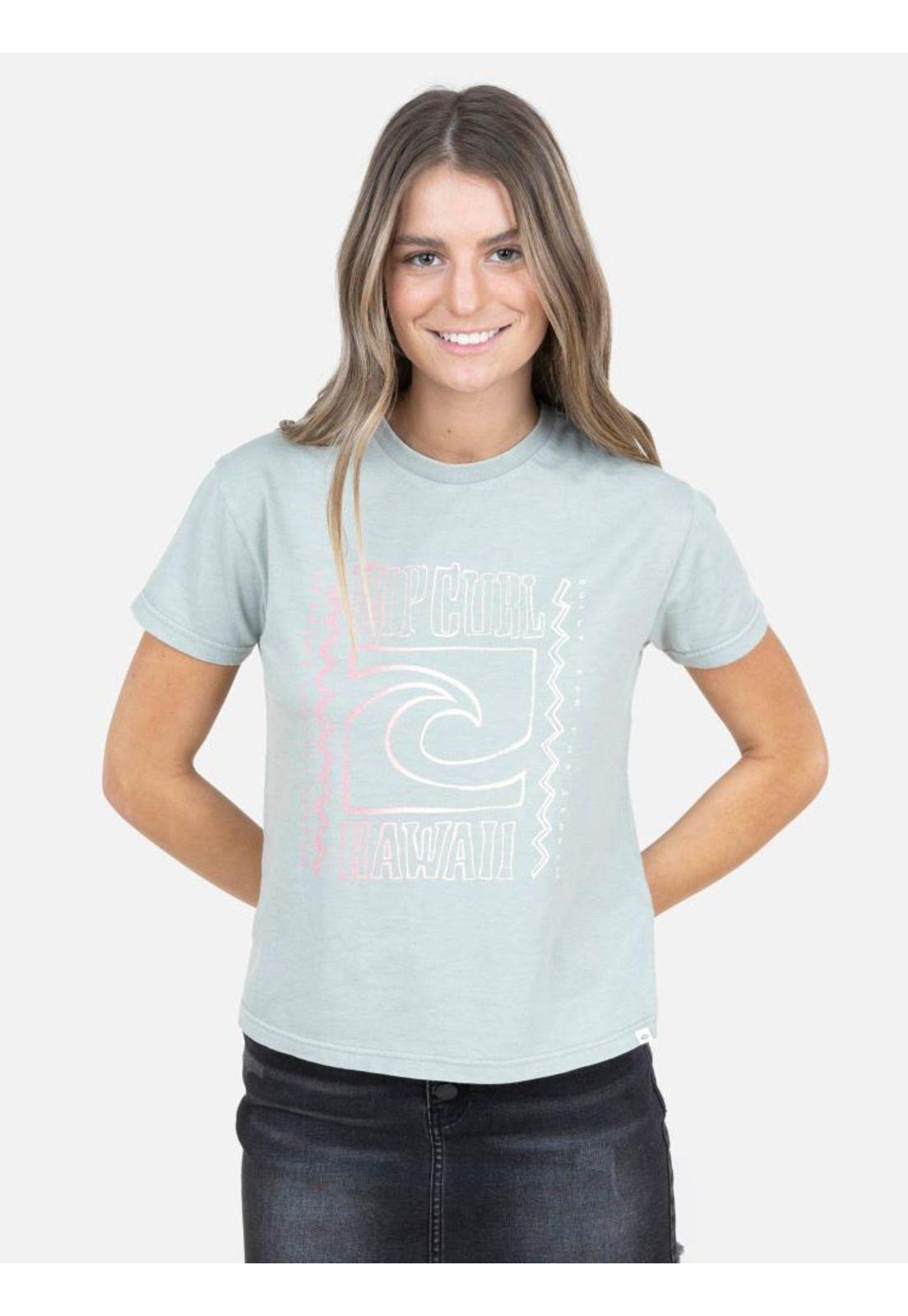 Polera Mujer 6P131-WV22 Verde Rip Curl-0