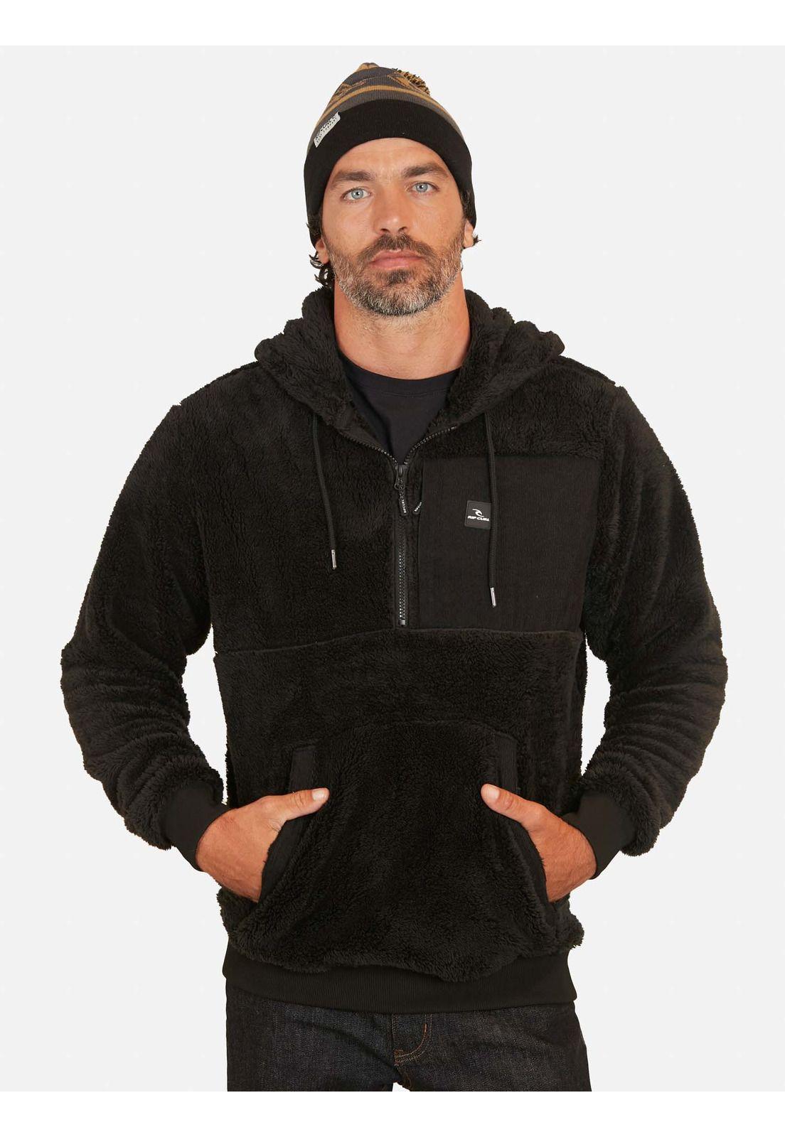 Poleron Chiporro Esfaitry Negro Hombre Rip Curl-0