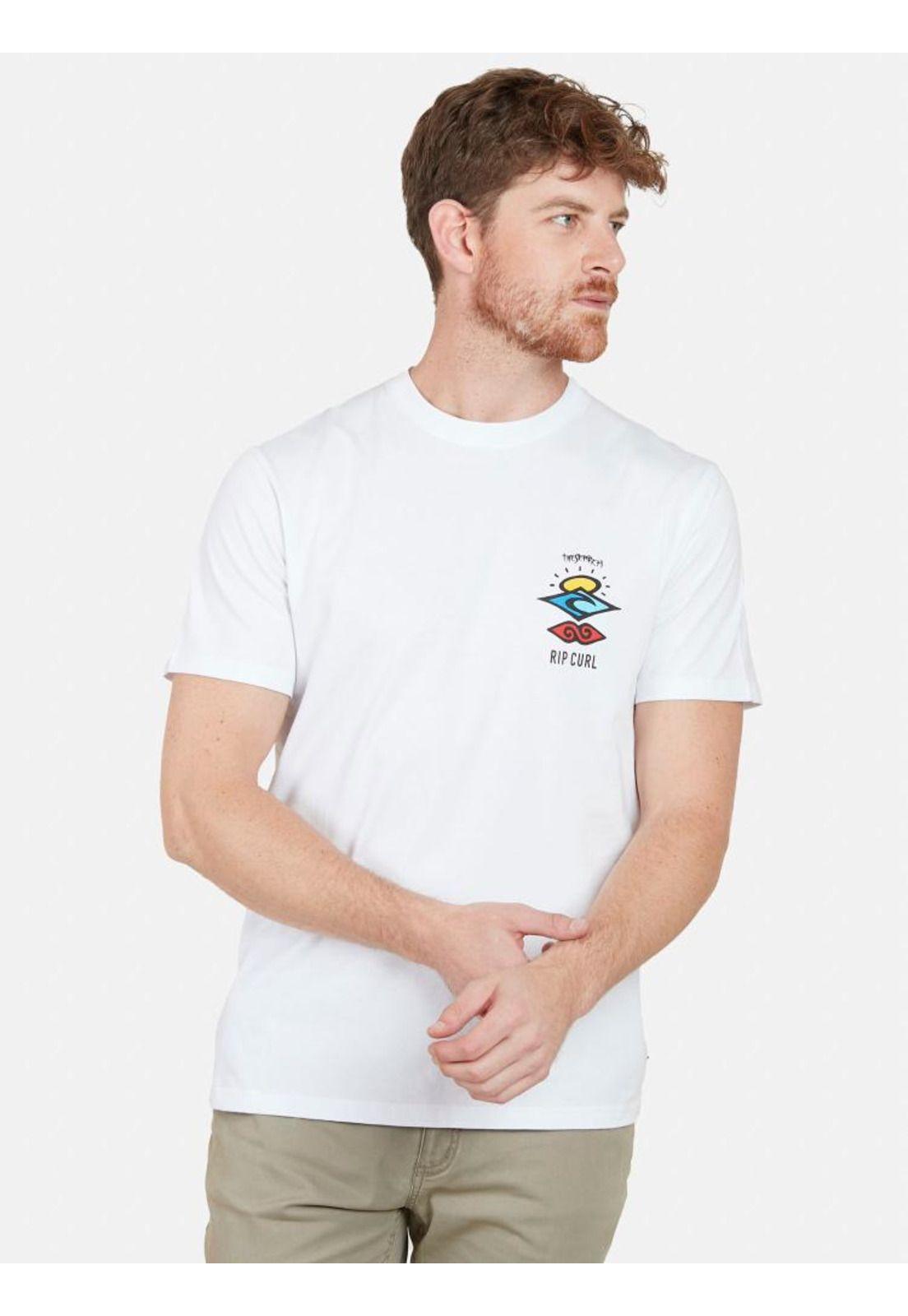 Polera SEARCH ICON Hombre Blanco Rip Curl-0