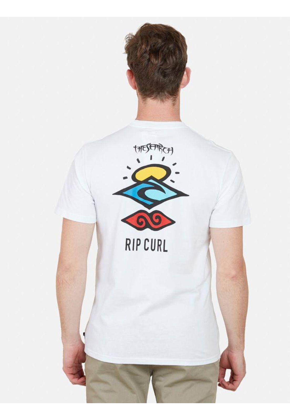 Polera SEARCH ICON Hombre Blanco Rip Curl-1