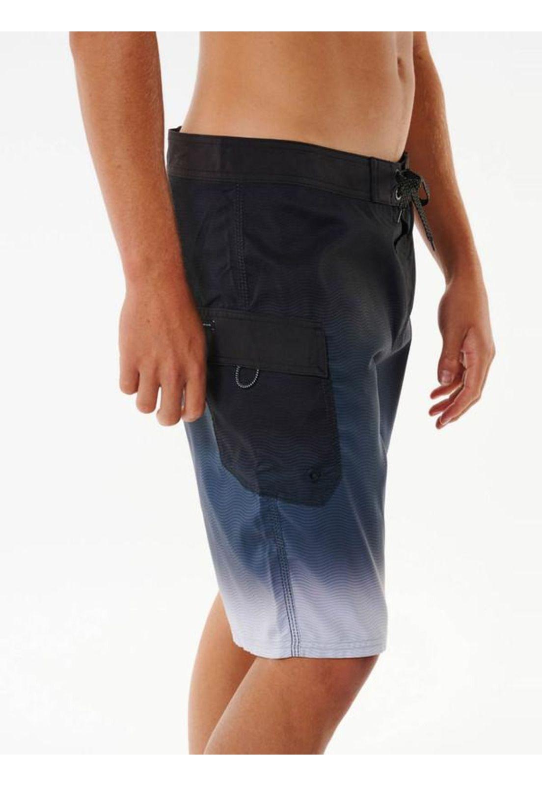 Traje De Baño Shock 21" Negro Hombre Ripcurl-4