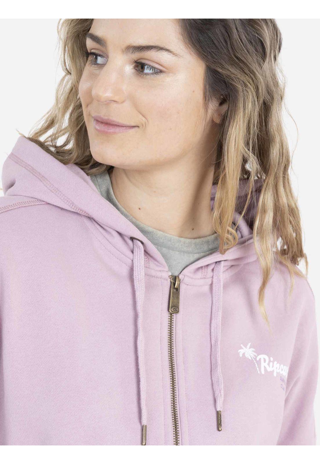 Poleron SURFING CLUB Mujer Rosado Rip Curl-1