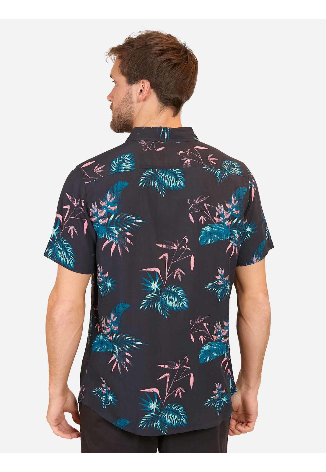 Camisa M/C Floras Ss Multicolor Hombre Rip Curl-1