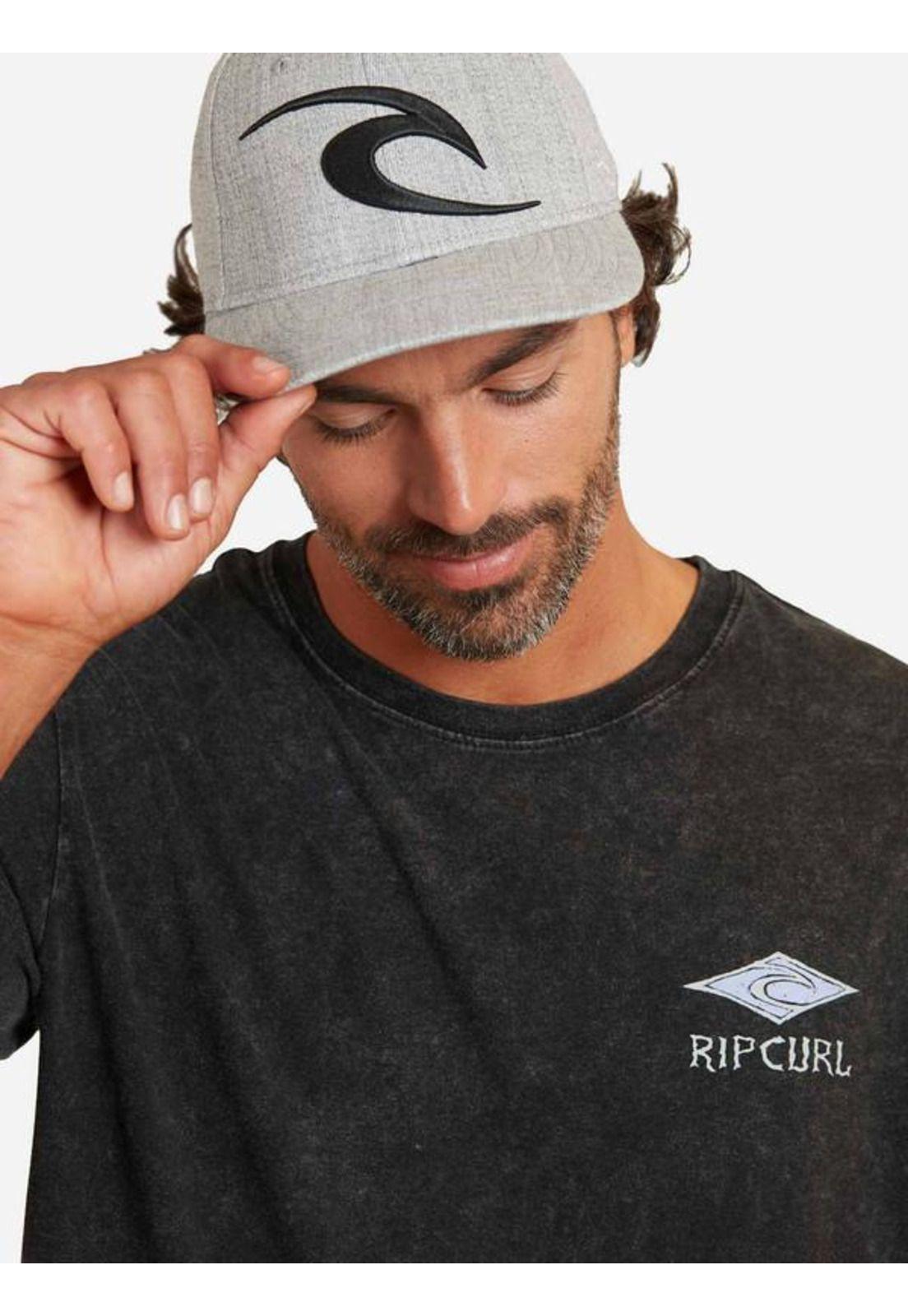 Polera M/C S324 Evo Acid Negro Hombre Ripcurl-2