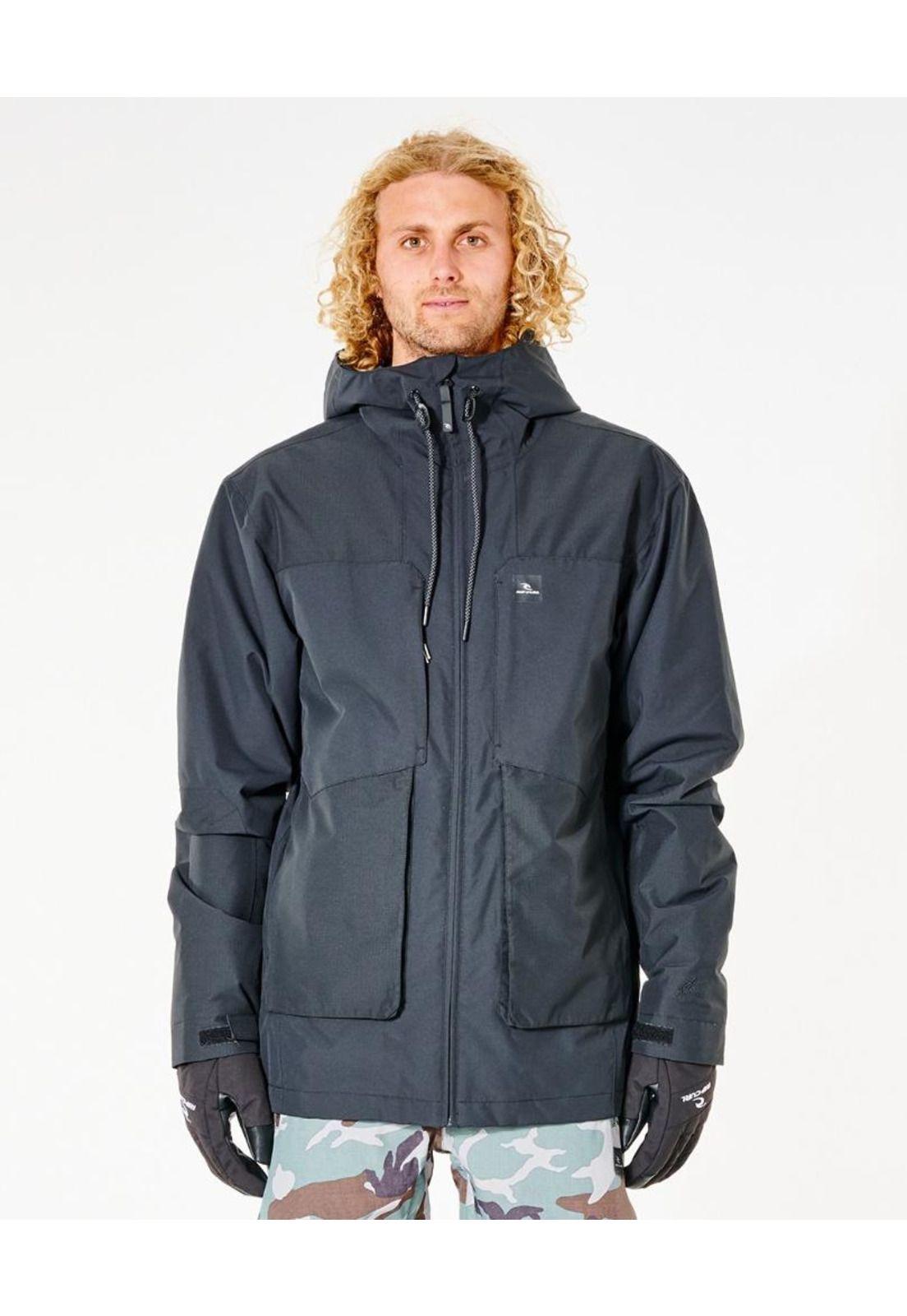 Parka Snow POWELL SNOW JACKET Hombre Negro Rip Curl-0