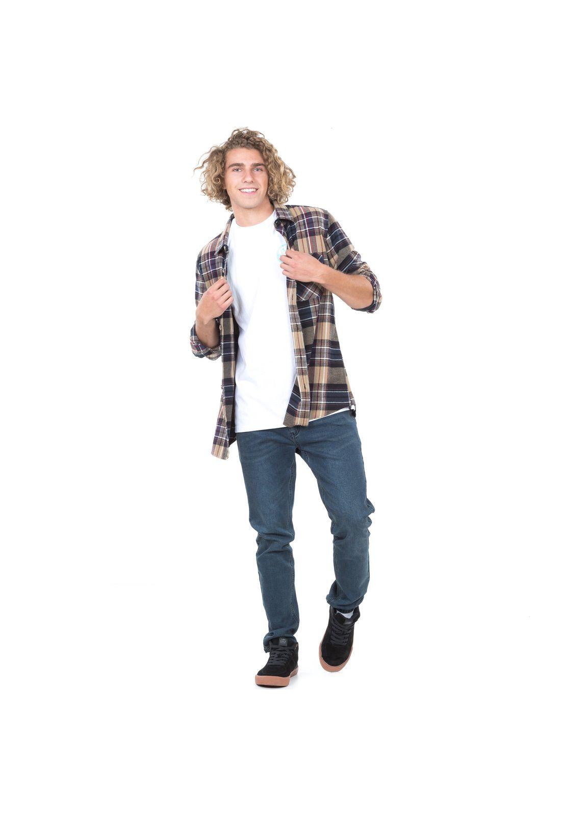 Camisa Hombre Mostaza 6C137-MI20 Rip Curl-3