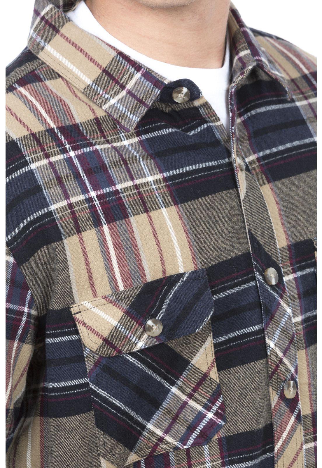 Camisa Hombre Mostaza 6C137-MI20 Rip Curl-4