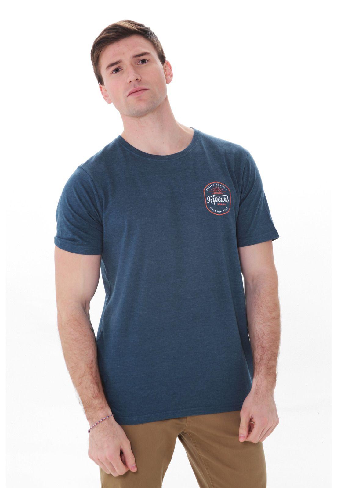 Polera Hombre Azul 6P224-MV21 Rip Curl-0