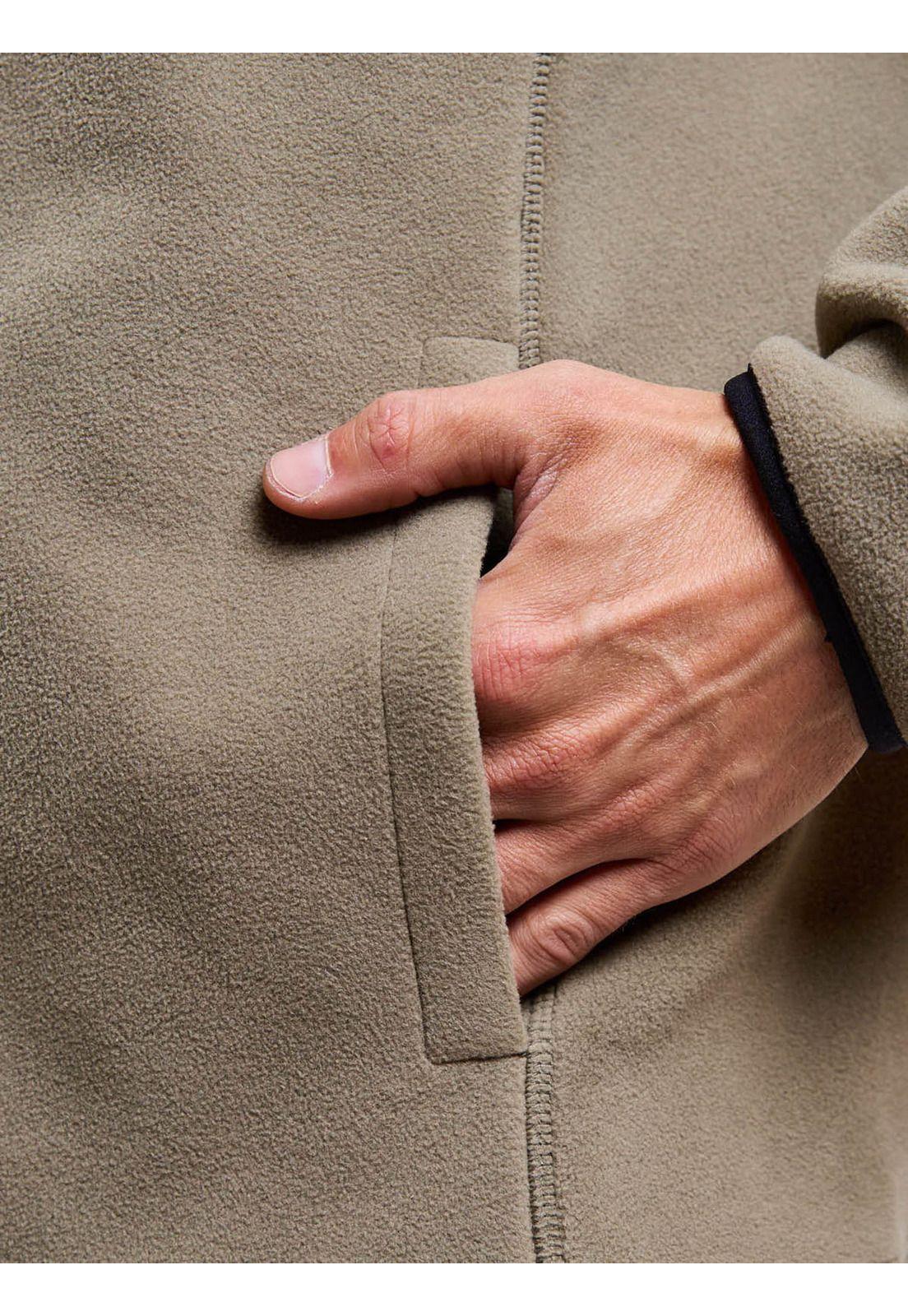 Poleron Polar Kinetic Verde Hombre Rip Curl-5