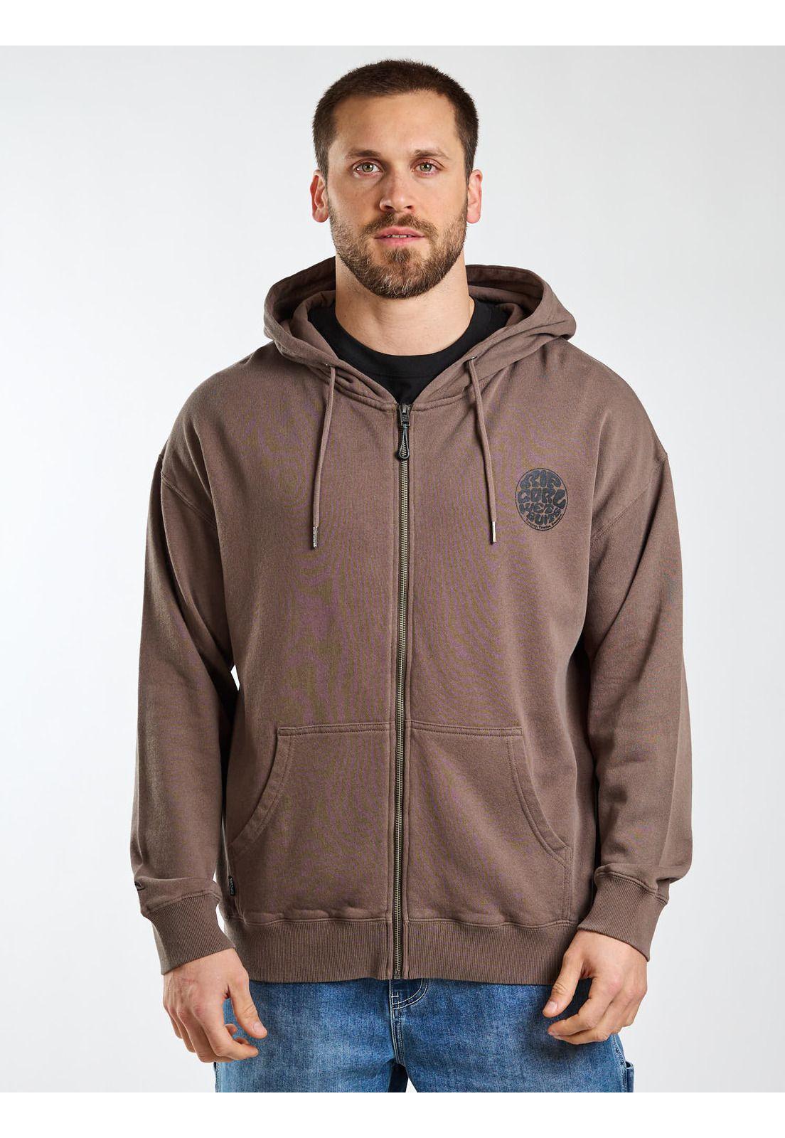 Poleron FZ Daybreak Café Hombre Rip Curl-1