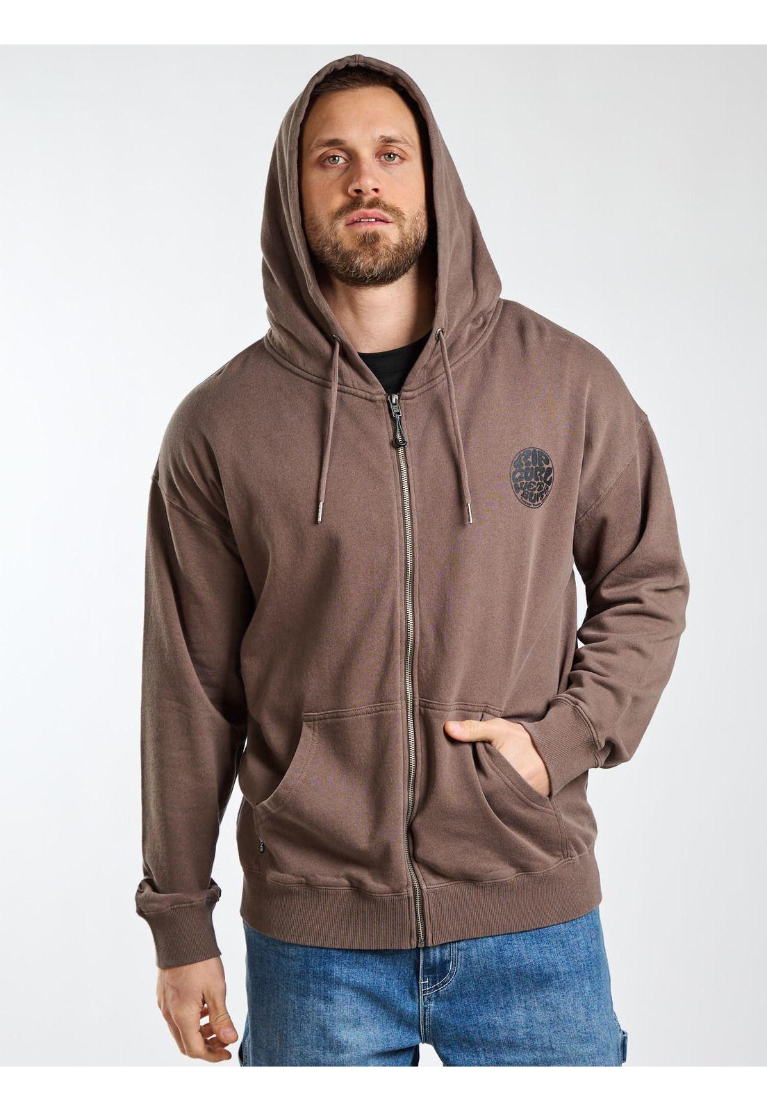 Poleron FZ Daybreak Café Hombre Rip Curl-7