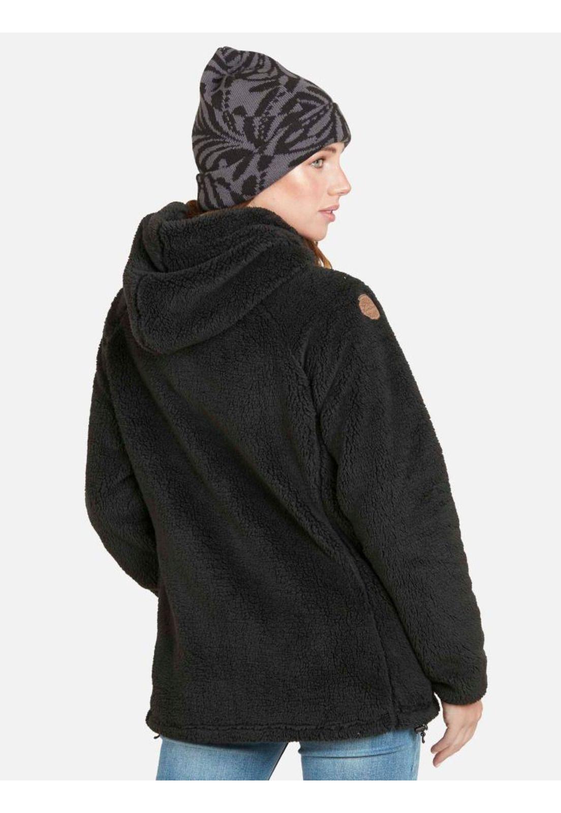 Poleron CHIPORRO BLACK STYLE Mujer Negro Rip Curl-4