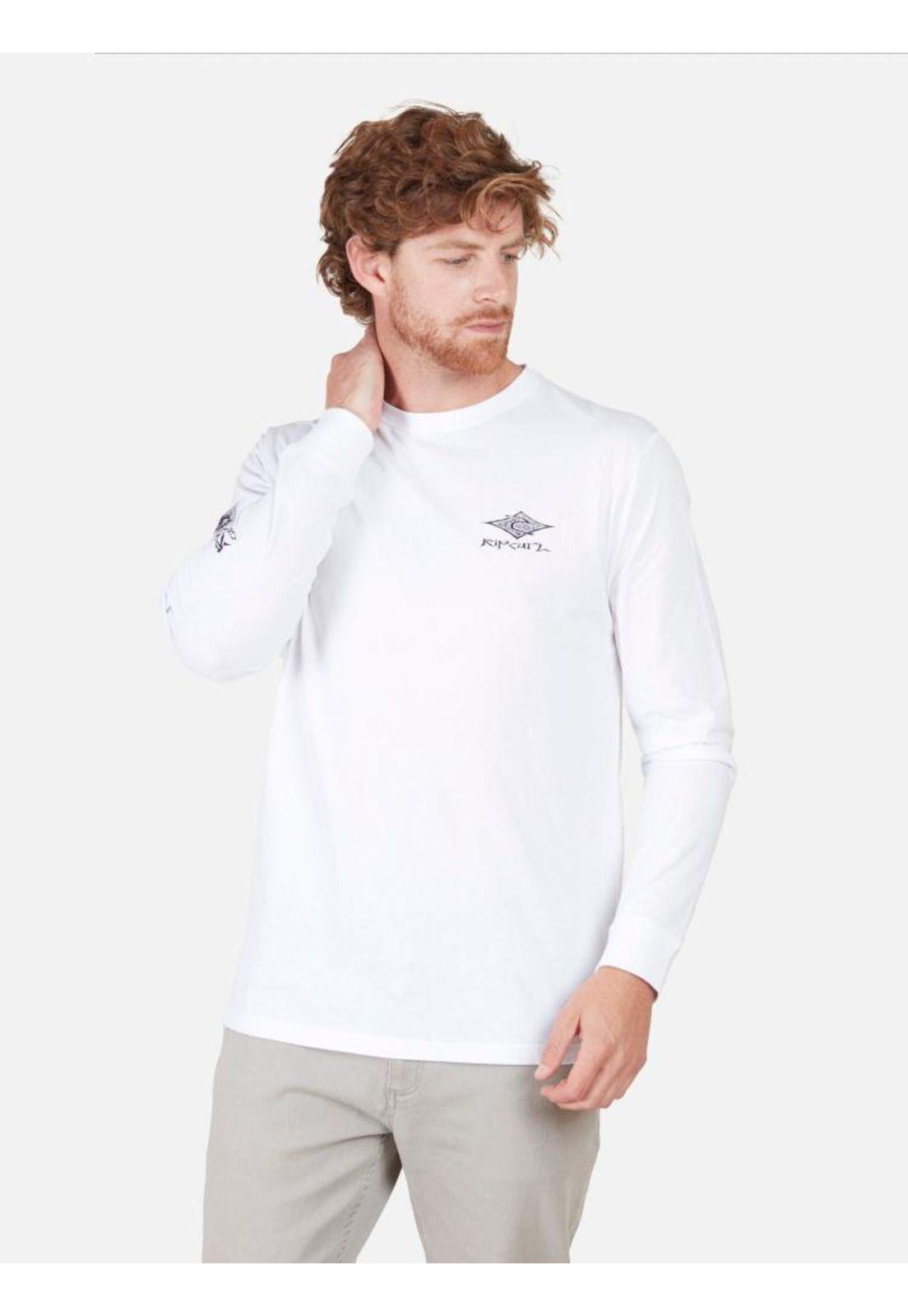 Polera Hombre  RP SYMBOL Blanco Rip Curl-0