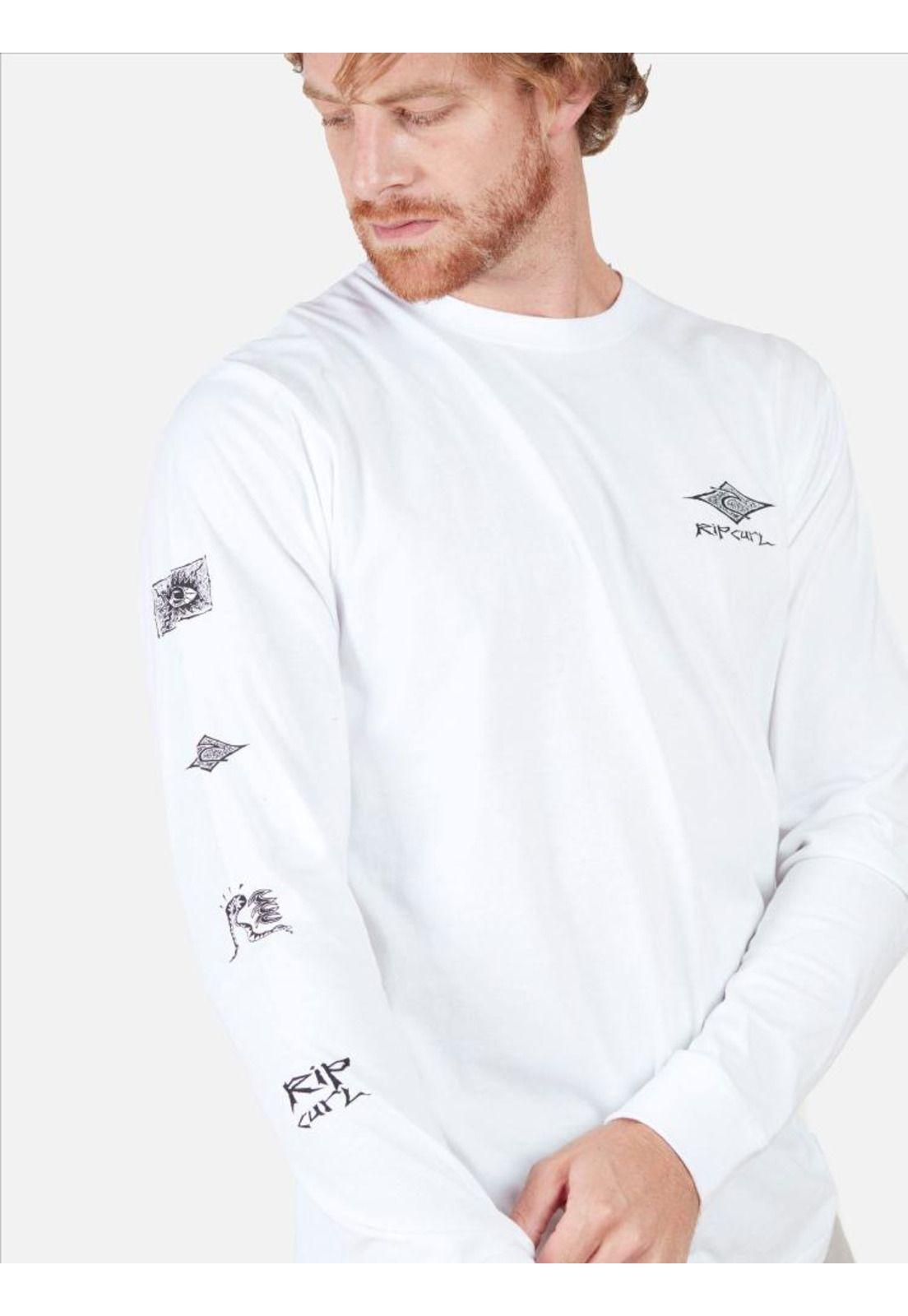 Polera Hombre  RP SYMBOL Blanco Rip Curl-4