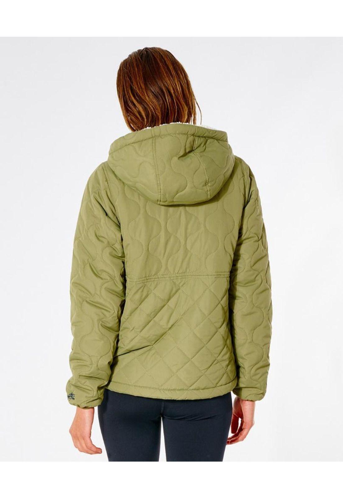 Jacket ANTI-SERIES ANOETA QUILTED Mujer Verde Rip Curl-1