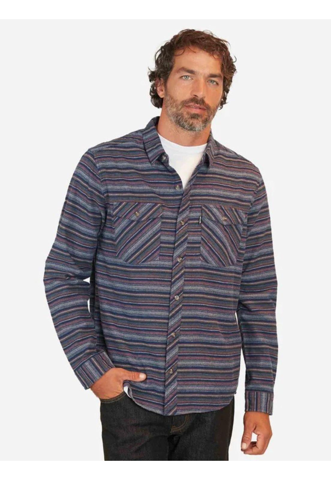 Camisa Camisa Ml Multicolor Hombre Rip Curl-0