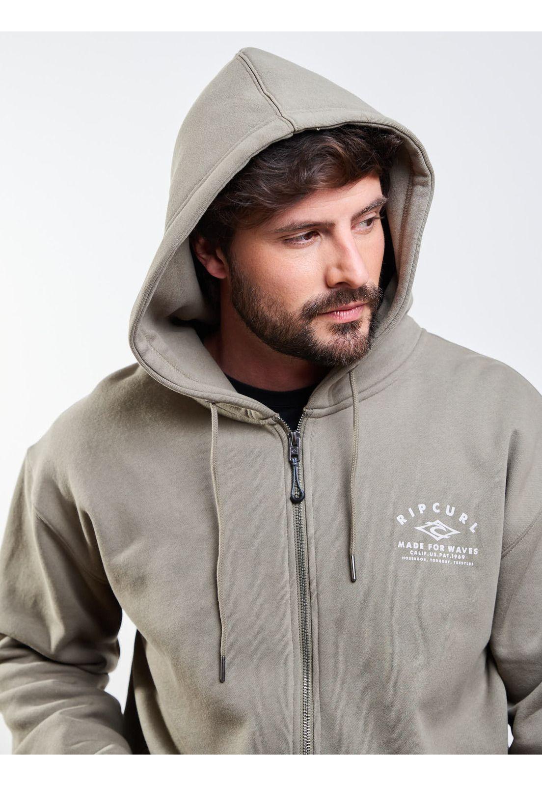 Poleron FZ Torque Verde Hombre Rip Curl-4