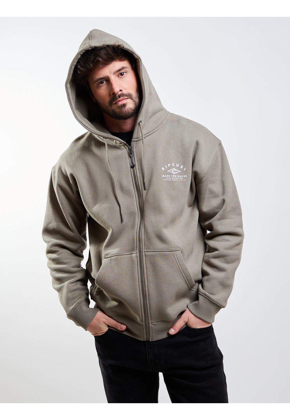 Poleron FZ Torque Verde Hombre Rip Curl-5