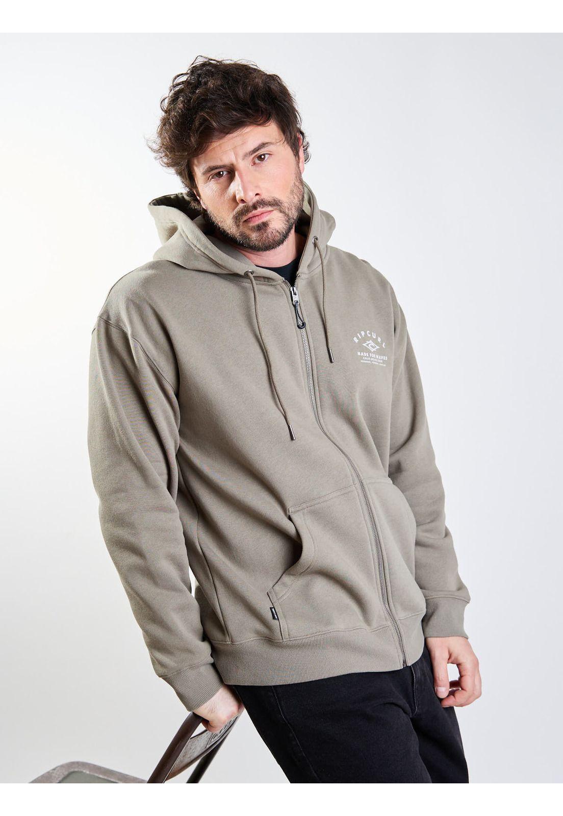 Poleron FZ Torque Verde Hombre Rip Curl-6