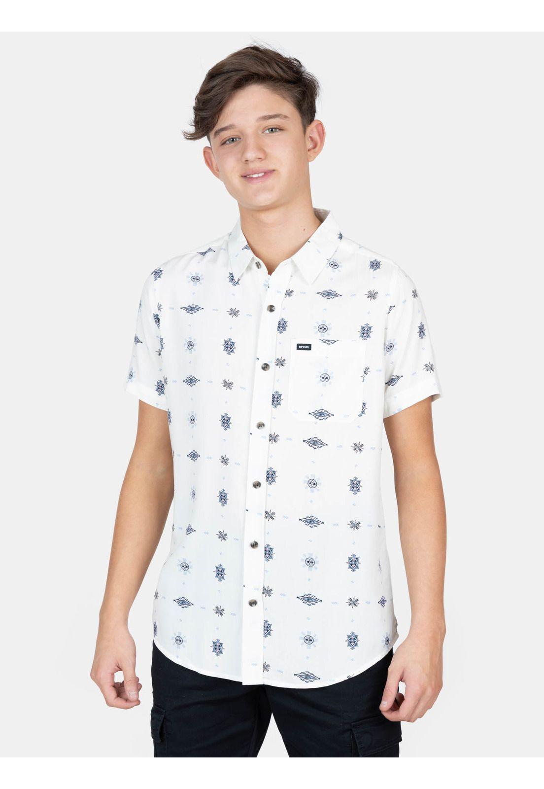 Camisa MC Shoremax Multicolor Infantil Rip Curl-0