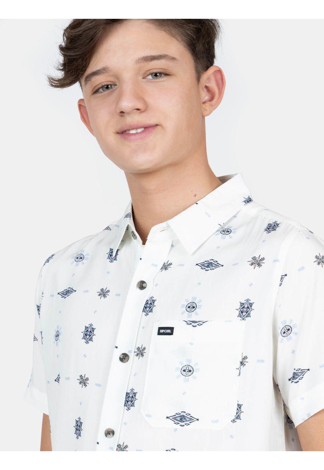 Camisa MC Shoremax Multicolor Infantil Rip Curl-2