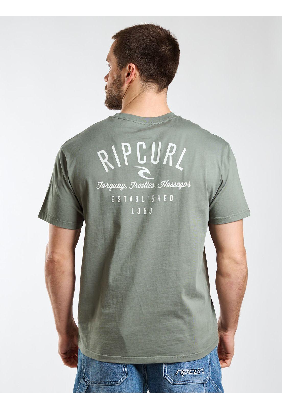 Polera MC Swell Verde Hombre Rip Curl-2