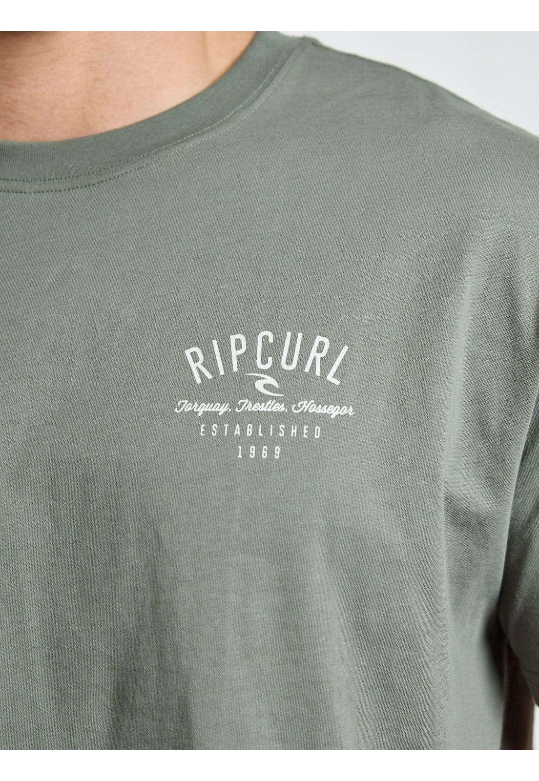 Polera MC Swell Verde Hombre Rip Curl-6
