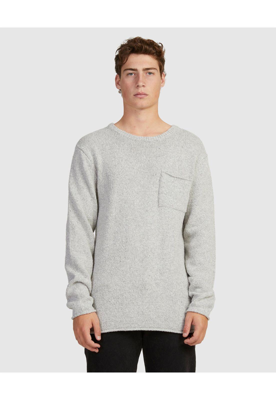 Sweater Neps Crew Gris Hombre Rip Curl-0