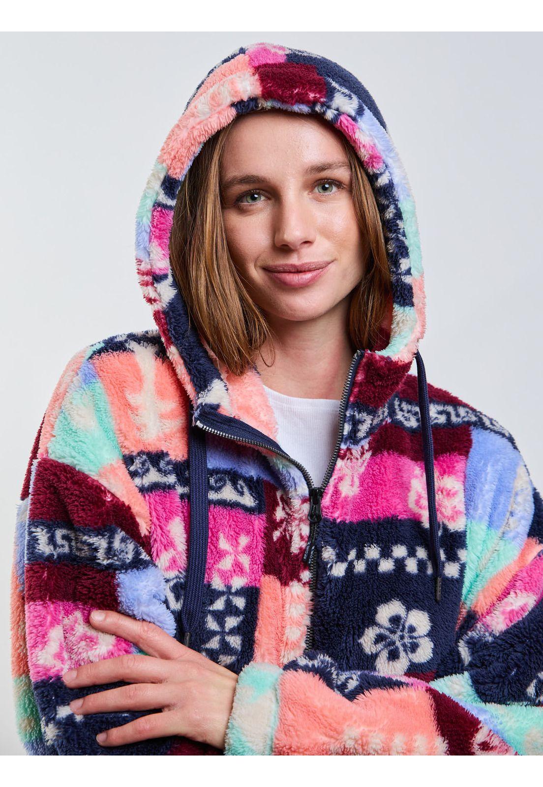 Poleron Chiporro Edge Multicolor Mujer Rip Curl-3