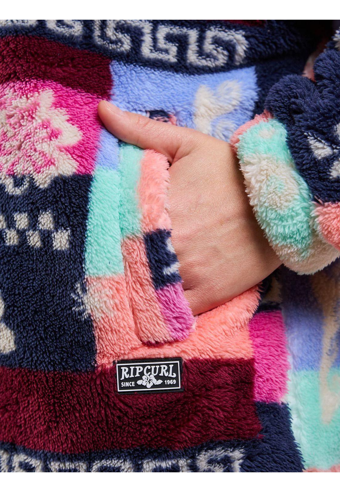 Poleron Chiporro Edge Multicolor Mujer Rip Curl-4