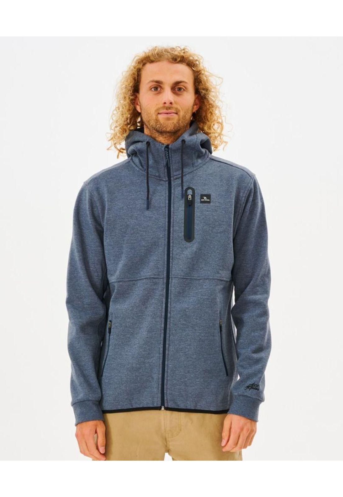 Poleron Anti Series DEPARTED Azul Hombre Rip Curl-0