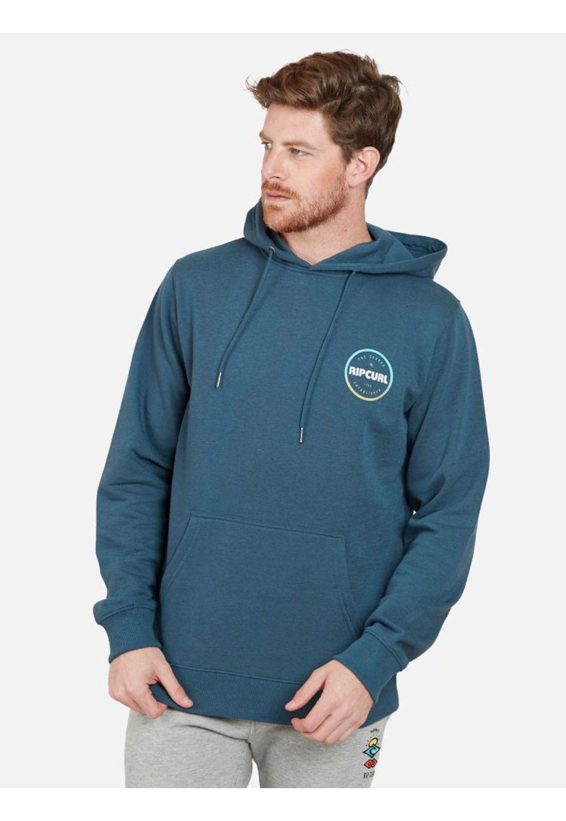 Poleron RC 69 HOODIE Hombre Azul Rip Curl-0
