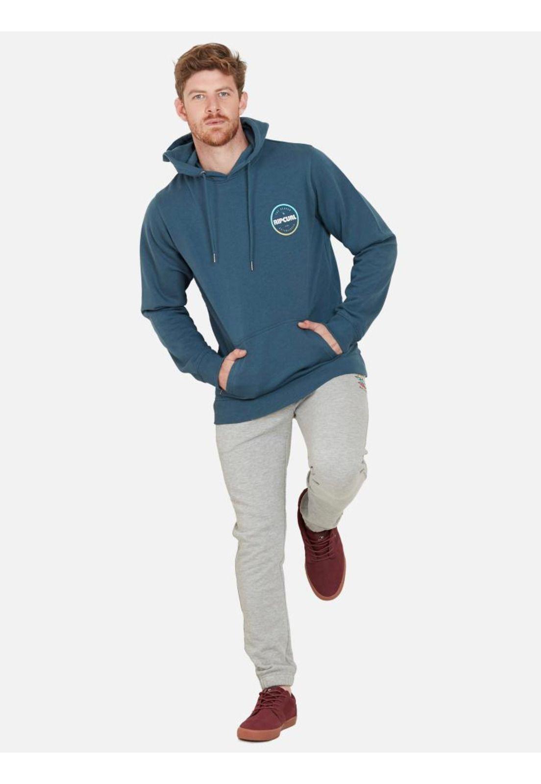 Poleron RC 69 HOODIE Hombre Azul Rip Curl-4