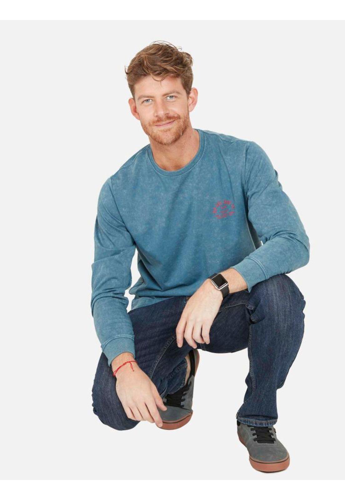 Polera 6P305 Hombre Azul Rip Curl-4