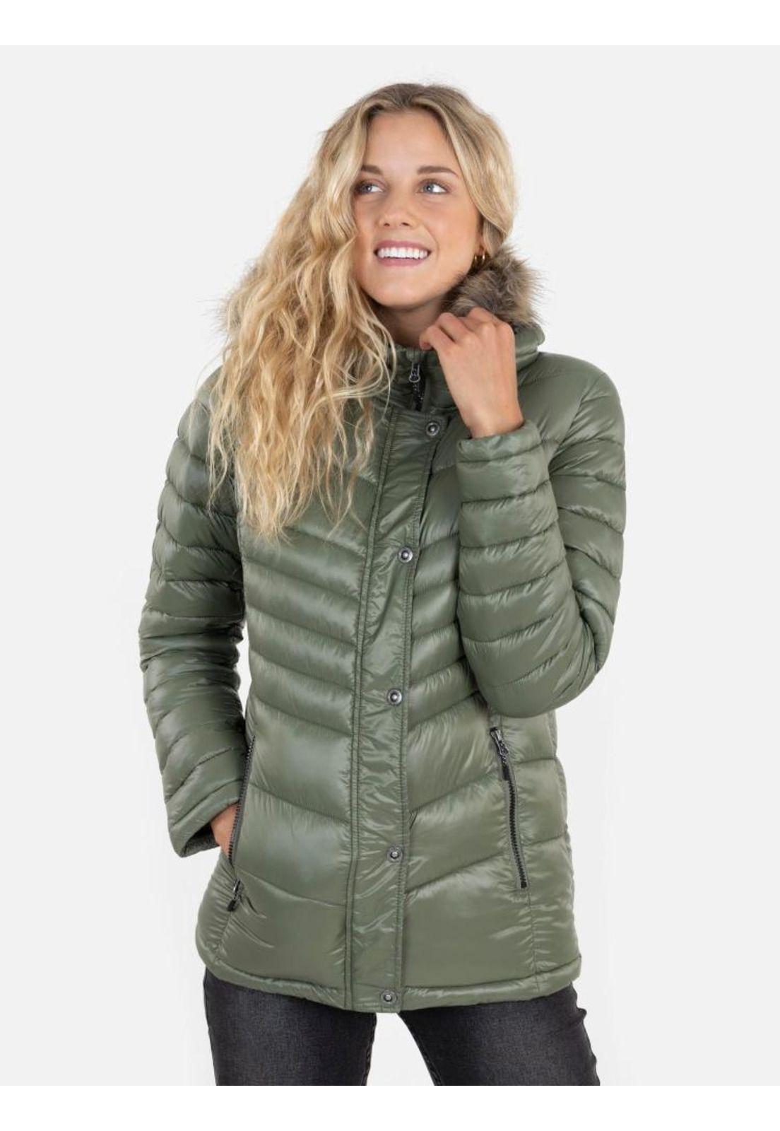 Parka Mujer FROSTY SEA Verde Rip Curl-0