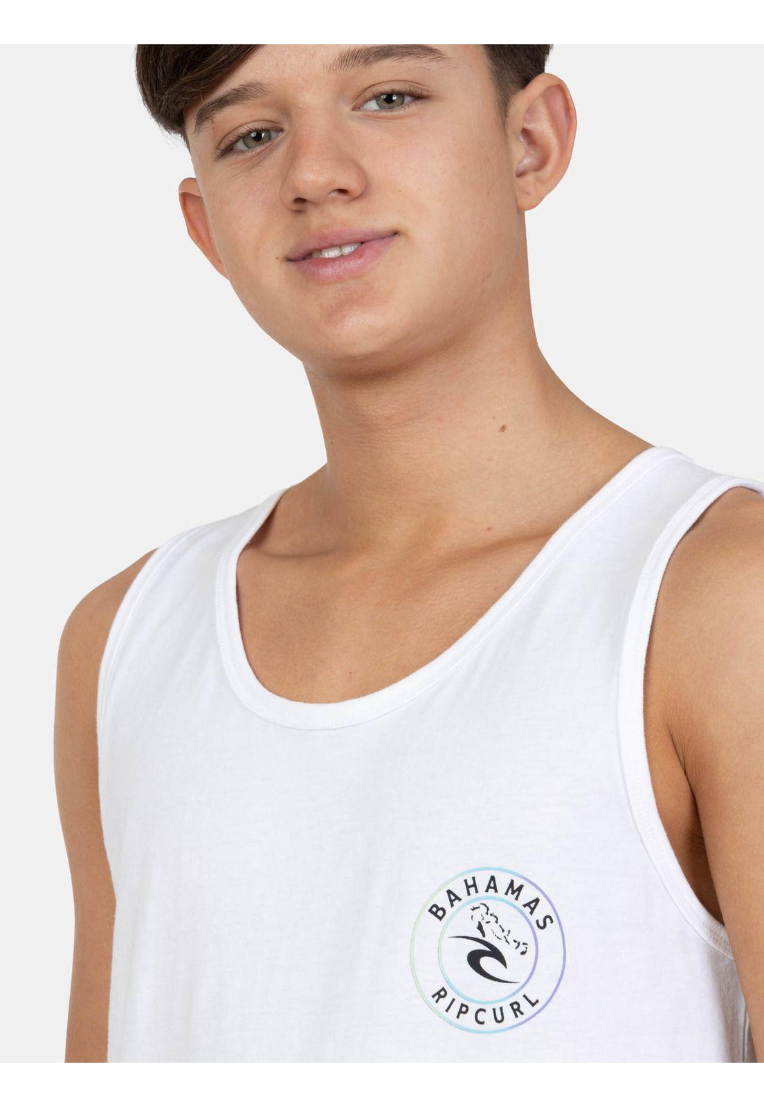 Polera SM Breezepath Blanco Infantil Rip Curl-2