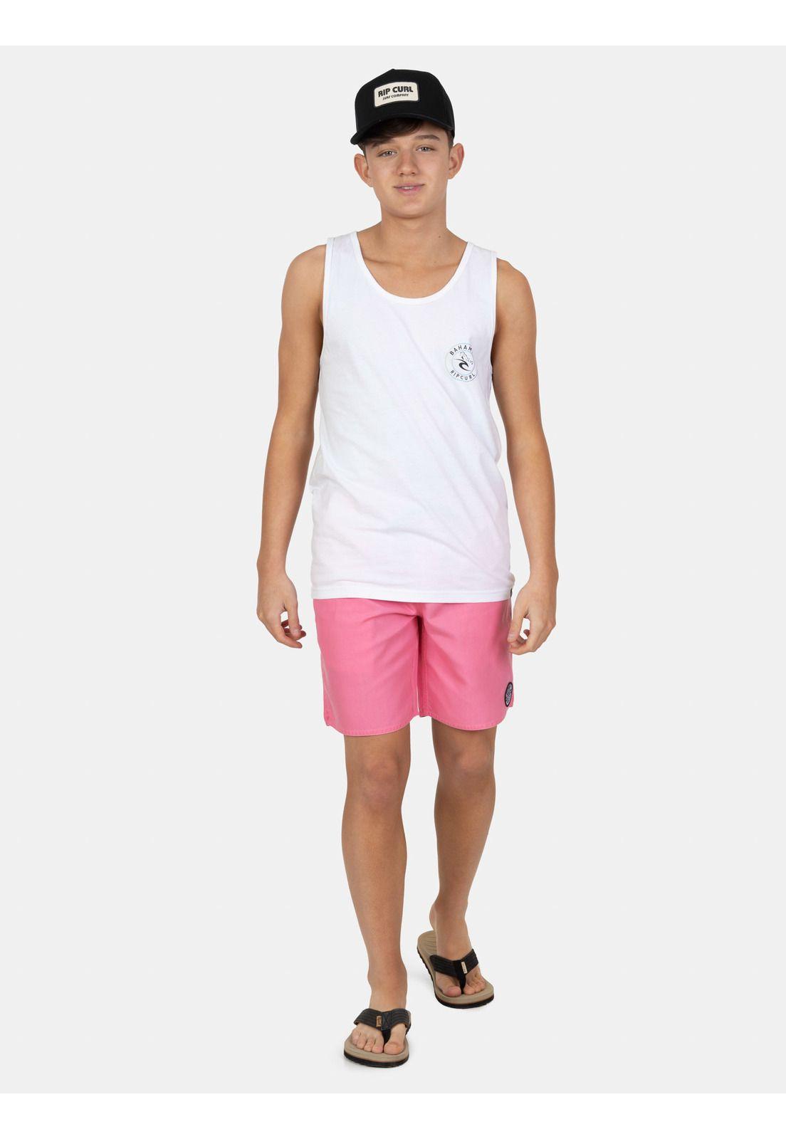 Polera SM Breezepath Blanco Infantil Rip Curl-3