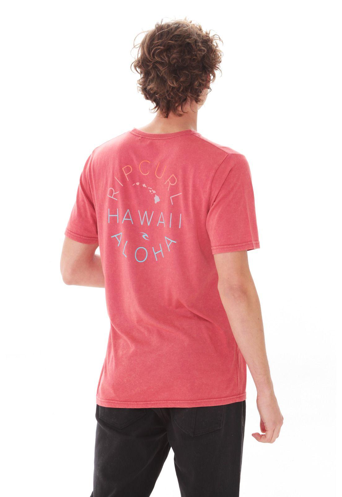 Polera Hombre Rojo 6P236-MV21 Rip Curl-1