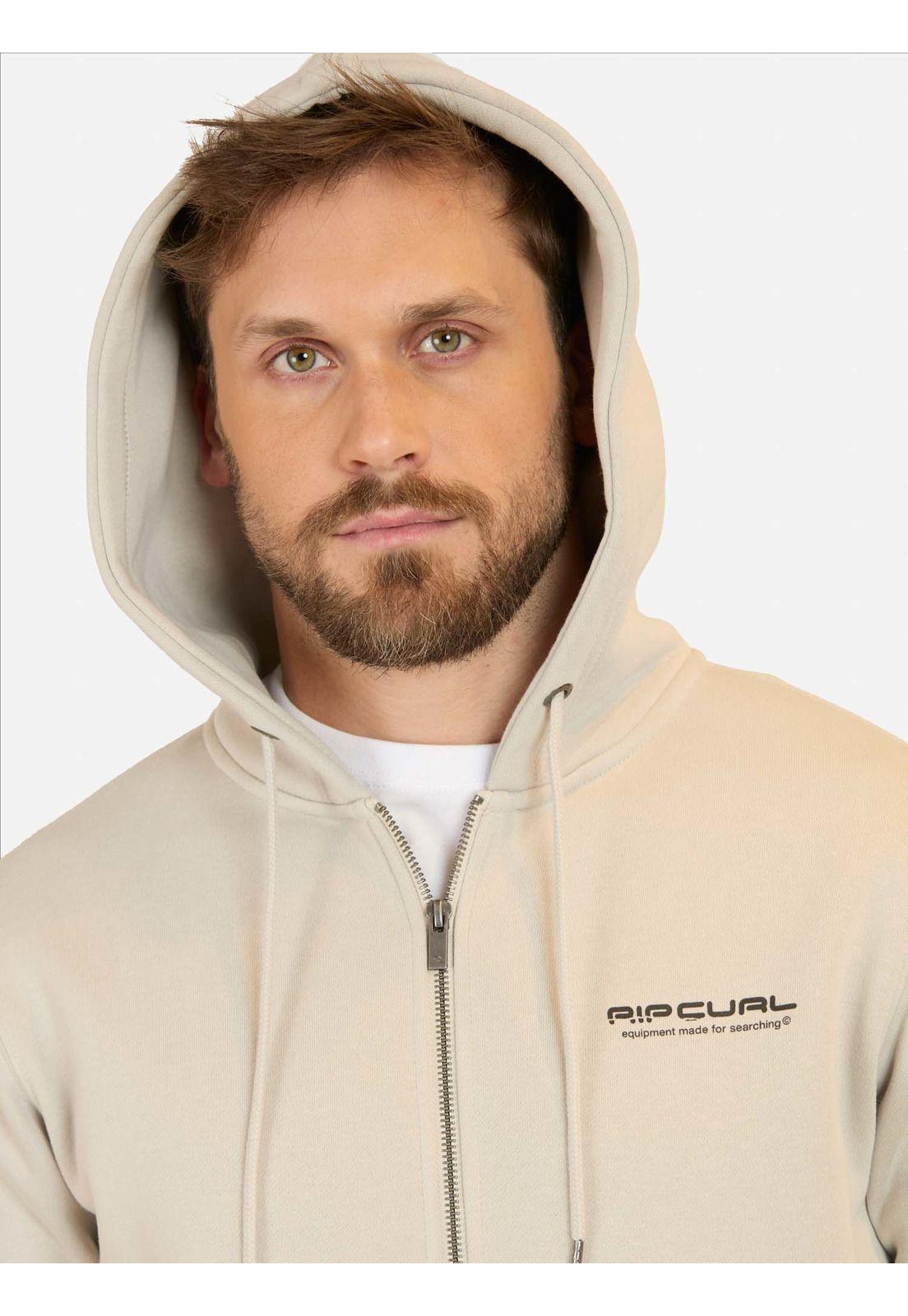 Poleron FZ Rc Photography Surf Gris Hombre Rip Curl-2