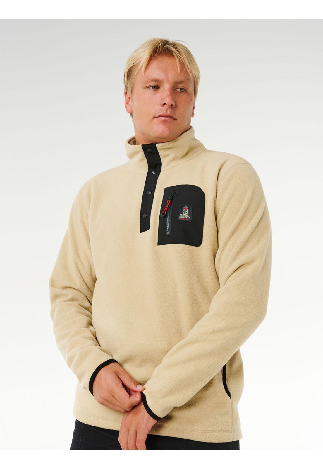 Poleron Polar Austral Beige Hombre Rip Curl-0