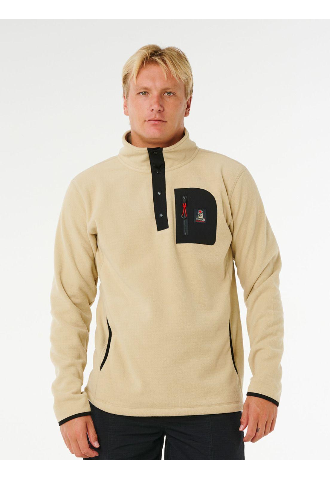 Poleron Polar Austral Beige Hombre Rip Curl-1
