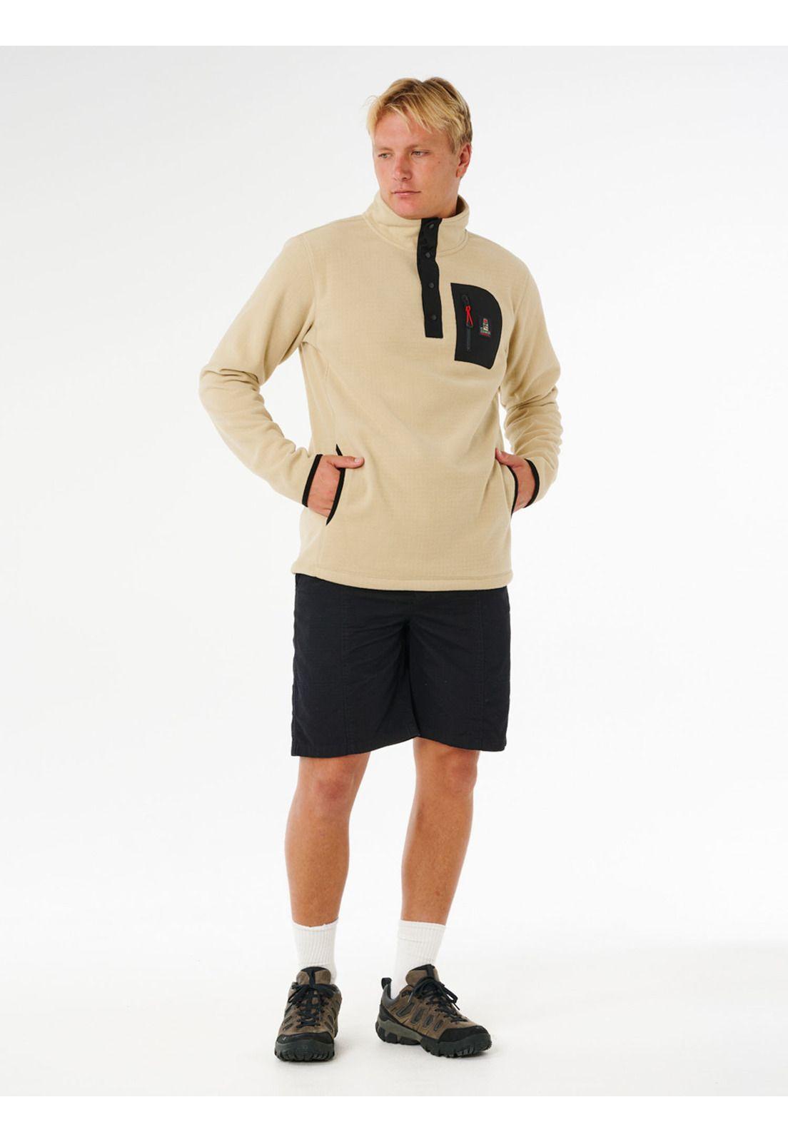 Poleron Polar Austral Beige Hombre Rip Curl-4