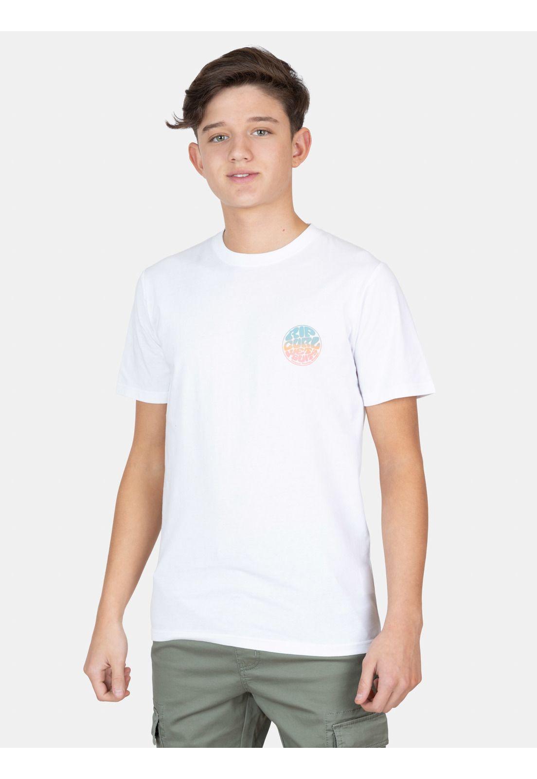 Polera MC Breezer Blanco Infantil Rip Curl-0